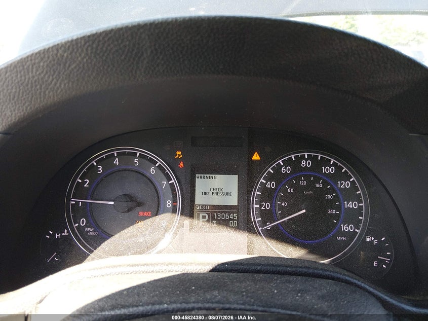 2013 INFINITI G37X auction photo 7