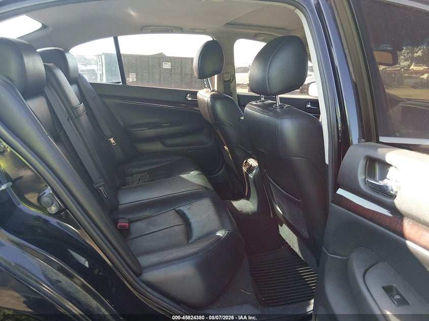 2013 INFINITI G37X auction photo 8