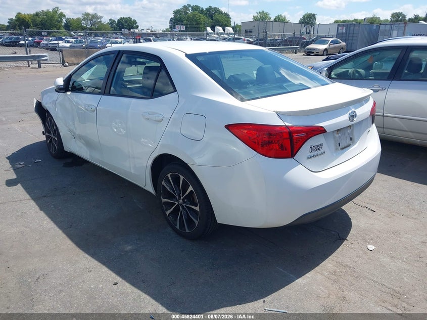 Vin: 2t1burhe2hc828392, lot: 46323282, toyota corolla se 20173