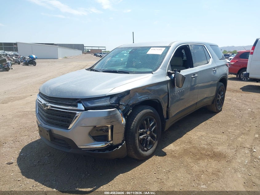 2023 Chevrolet Traverse, Unknown, IAAI, VIN 1GNERFKW8PJ294288 — photo 2