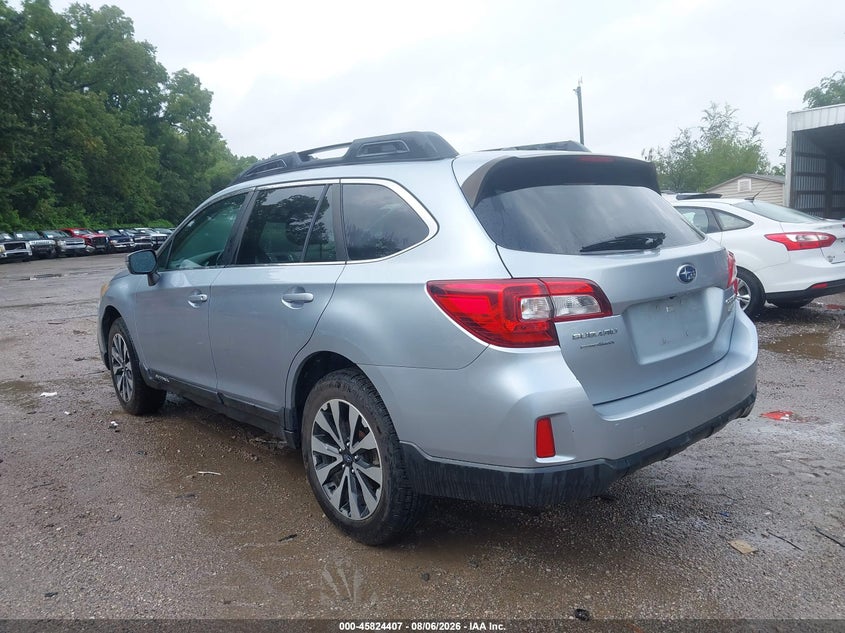 Vin: 4s4bsajc0f3349339, lot: 46323288, subaru outback 2.5i limited 20153