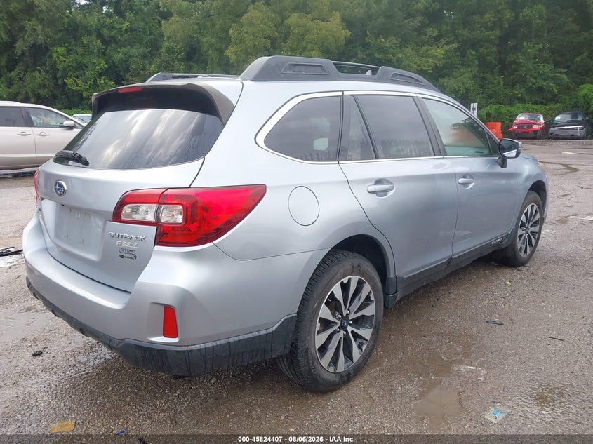 Vin: 4s4bsajc0f3349339, lot: 46323288, subaru outback 2.5i limited 20154