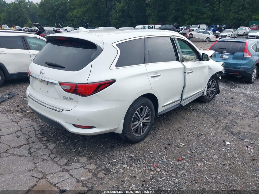 Vin: 5n1dl0mm5jc508417, lot: 46323311, infiniti qx60 20184