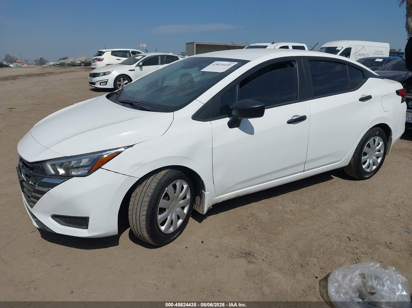 Vin: 3n1cn8dv6sl894596, lot: 46323316, nissan versa 1.6 s 20252