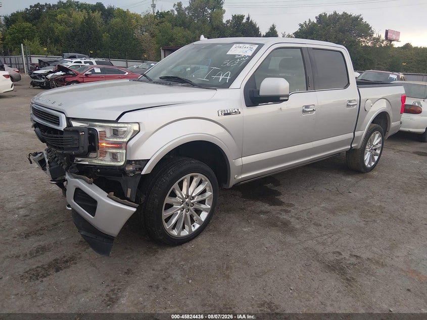 Vin: 1ftew1eg4jfe48627, lot: 46323317, ford f-150 limited 20182