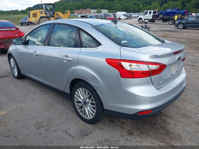 Vin: 1fahp3h29cl369664, lot: 46323338, ford focus sel 20123