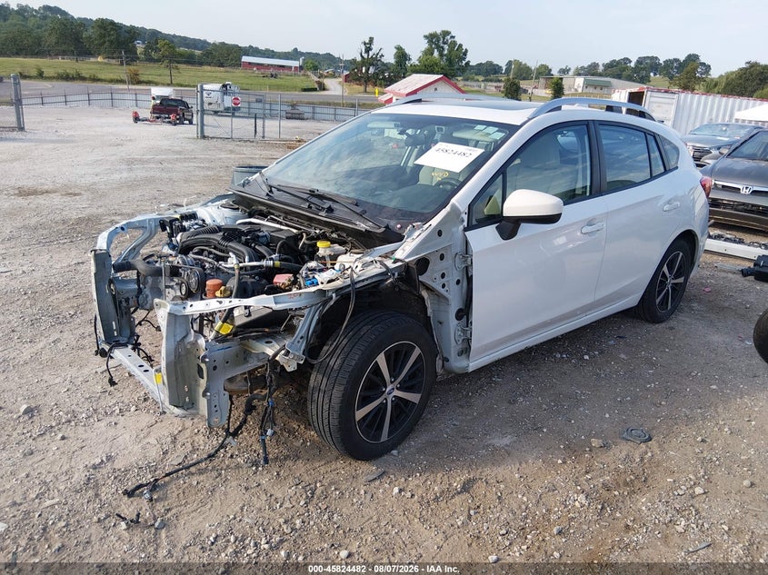 Vin: 4s3gtad62l3700549, lot: 46323362, subaru impreza premium 5-door 20202