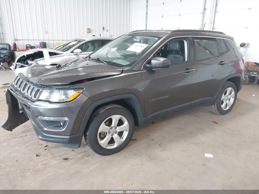 Vin: 3c4njdbb6mt593042, lot: 46323365, jeep compass latitude 4x4 20212