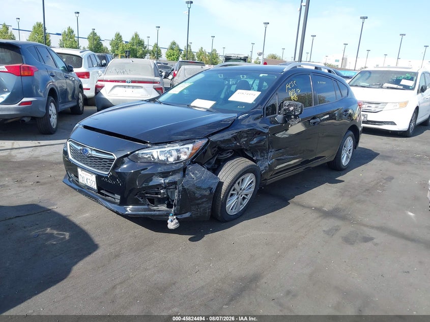 Vin: 4s3gtad6xh3727179, lot: 46323375, subaru impreza 2.0i premium 20172