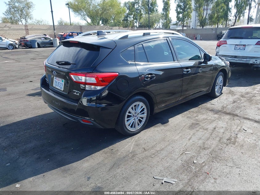 Vin: 4s3gtad6xh3727179, lot: 46323375, subaru impreza 2.0i premium 20174