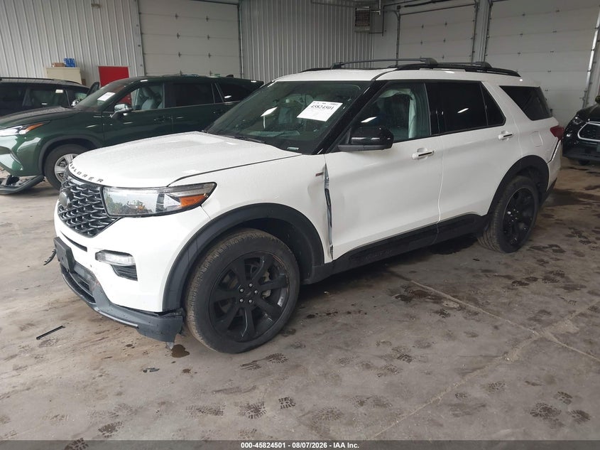 Vin: 1fmsk8kh5ngb80087, lot: 46323382, ford explorer st-line 20222