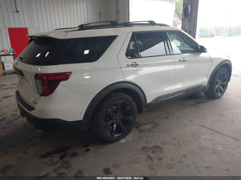 Vin: 1fmsk8kh5ngb80087, lot: 46323382, ford explorer st-line 20224