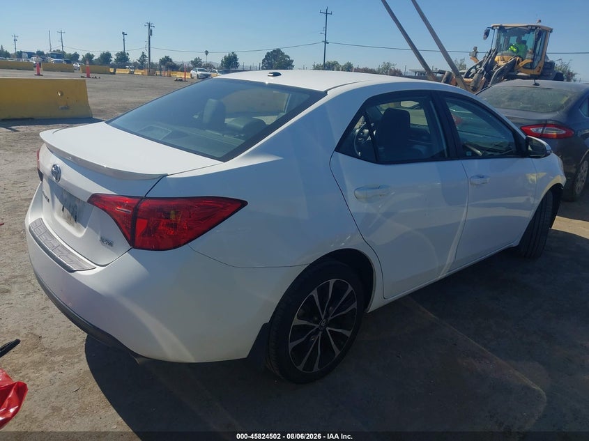 Vin: 2t1burhe8hc785810, lot: 46323383, toyota corolla xse 20174