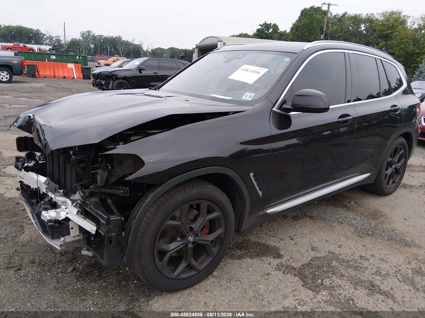 BMW X3 2021 VIN 5UXTY5C00M9E77044