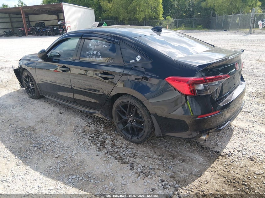 Vin: 2hgfe1e57nh474456, lot: 46323388, honda civic si sedan 20223