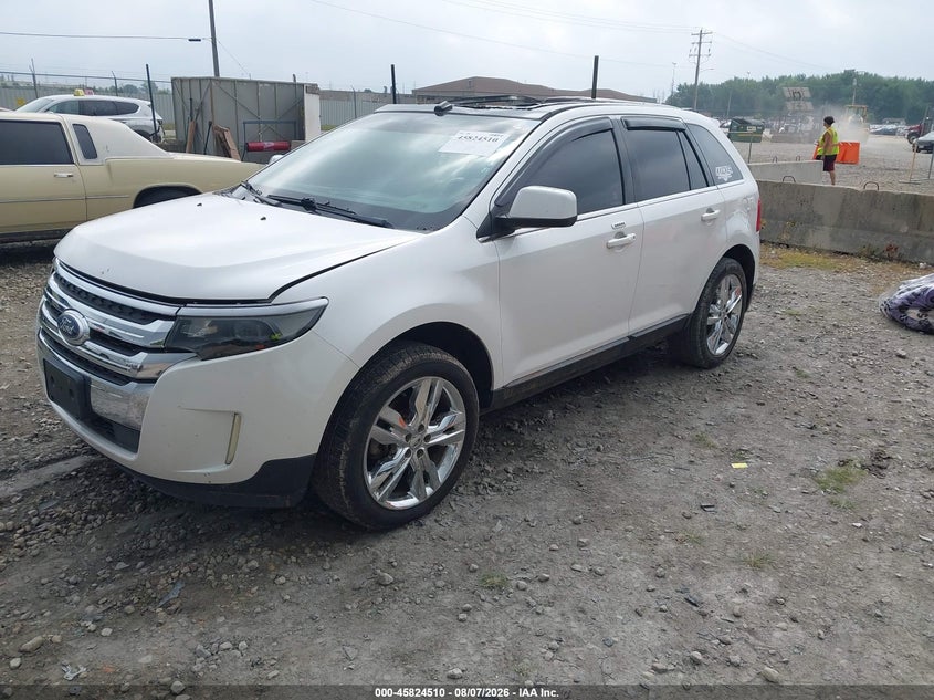 Vin: 2fmdk4kc4bba41805, lot: 46323391, ford edge limited 20112