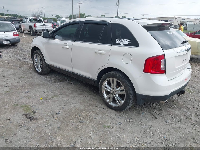 Vin: 2fmdk4kc4bba41805, lot: 46323391, ford edge limited 20113