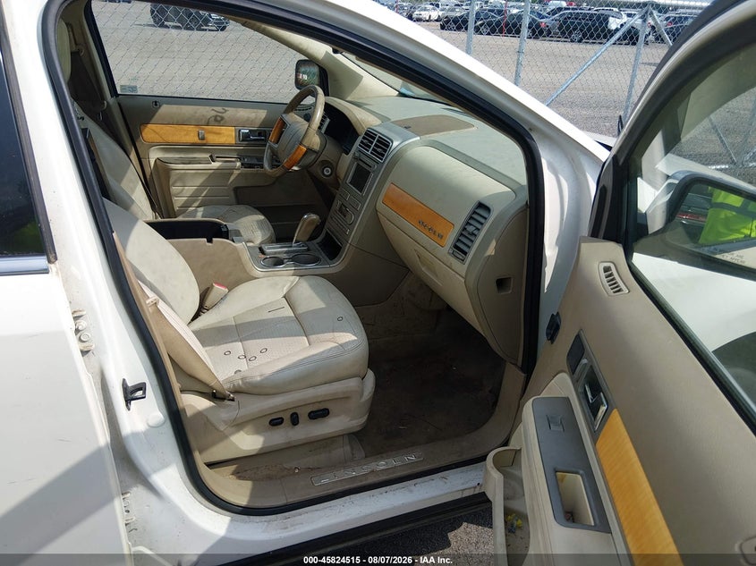 2007 LINCOLN MKX SPORT UTILITY VEHICLE 3.5L V-6 DOHC, VVT, 265HP