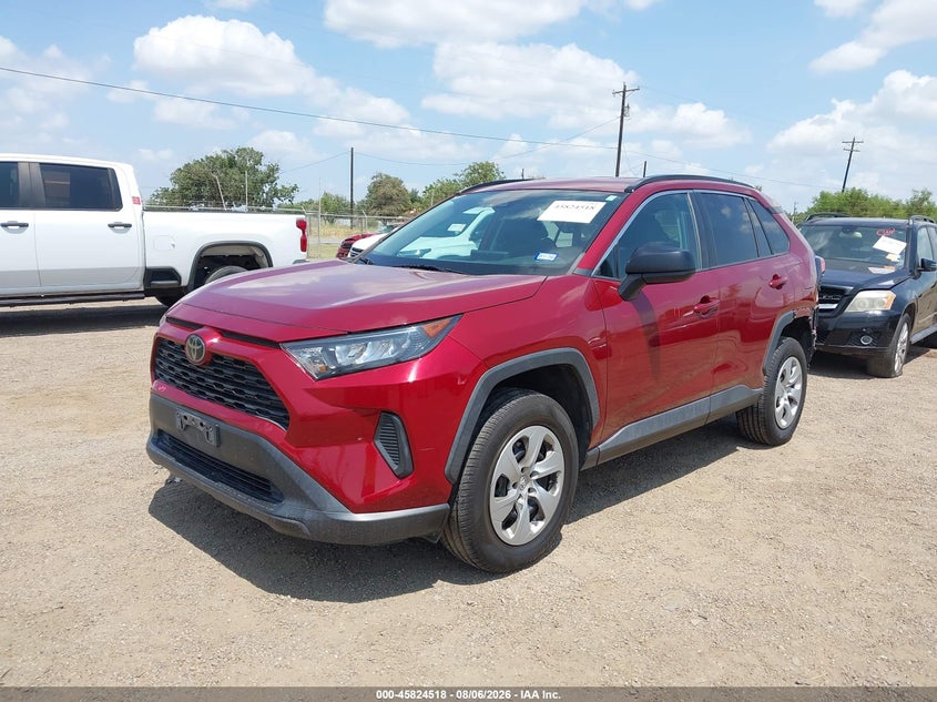 Vin: 2t3h1rfv2lw087892, lot: 46323399, toyota rav4 le 20202