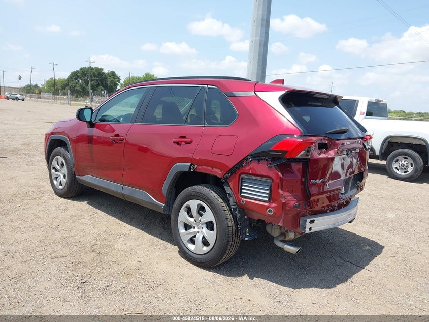 Vin: 2t3h1rfv2lw087892, lot: 46323399, toyota rav4 le 20203