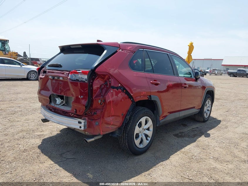 Vin: 2t3h1rfv2lw087892, lot: 46323399, toyota rav4 le 20204