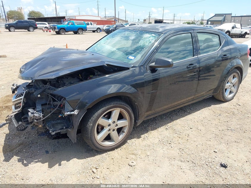 Vin: 1c3cdzab1dn617698, lot: 46323406, dodge avenger se 20132