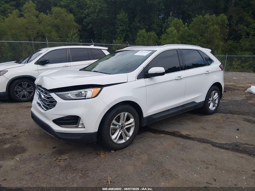 Vin: 2fmpk3j9xkbc37728, lot: 46323433, ford edge sel 20192