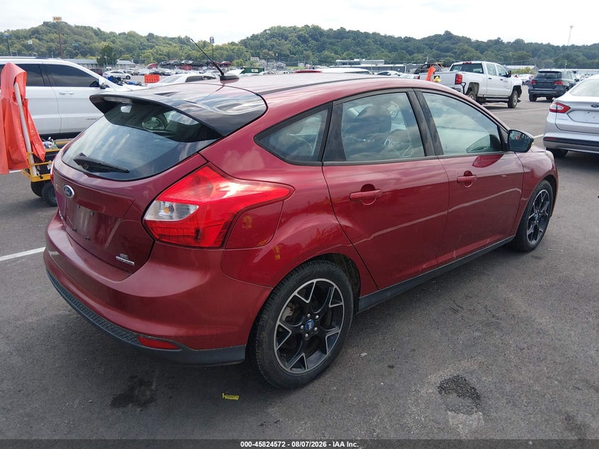 Vin: 1fadp3k23dl195096, lot: 46323452, ford focus se 20134