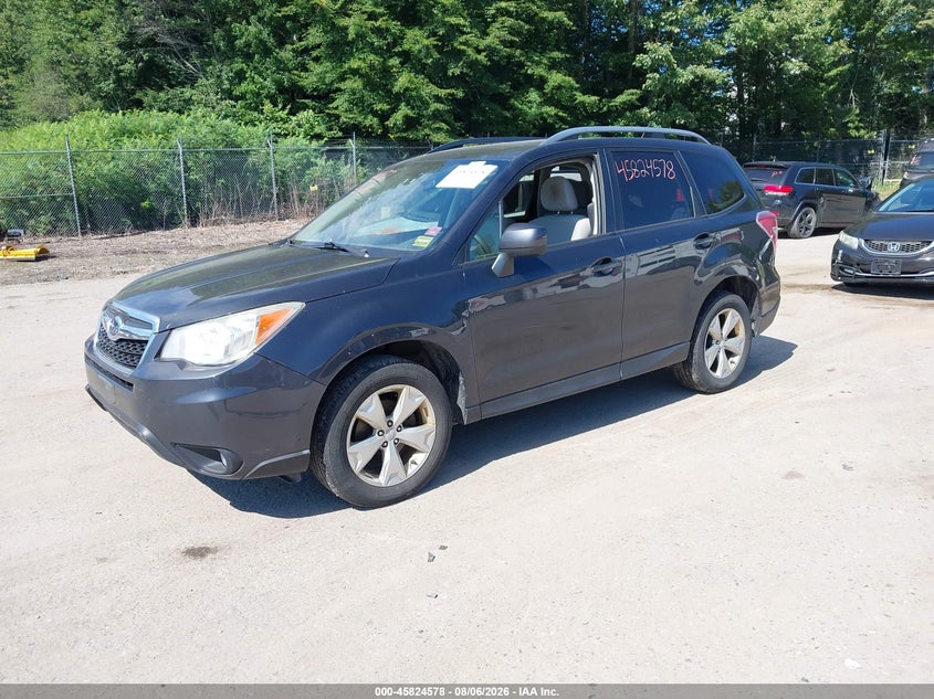 Vin: jf2sjaec4eh406114, lot: 46323458, subaru forester 2.5i premium 20142