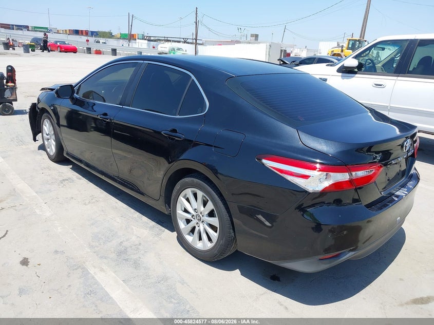 Vin: jtnb11hk2j3058351, lot: 46323459, toyota camry le 20183