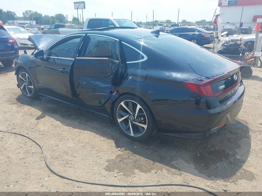Vin: kmhl44j25pa282824, lot: 46323461, hyundai sonata sel plus 20233