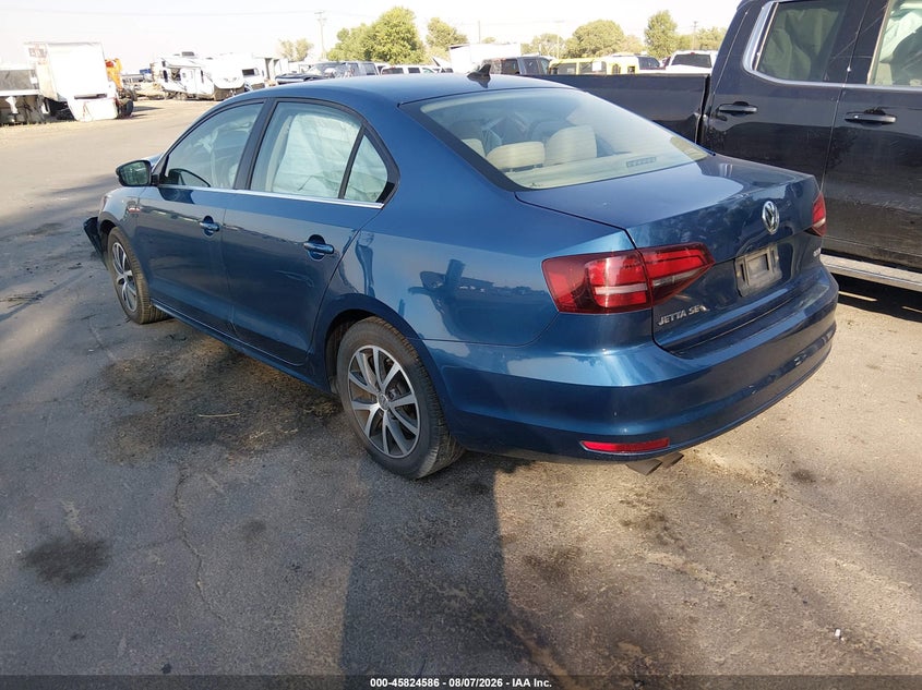 Vin: 3vwdb7aj6hm412439, lot: 46323467, volkswagen jetta 1.4t se 20173