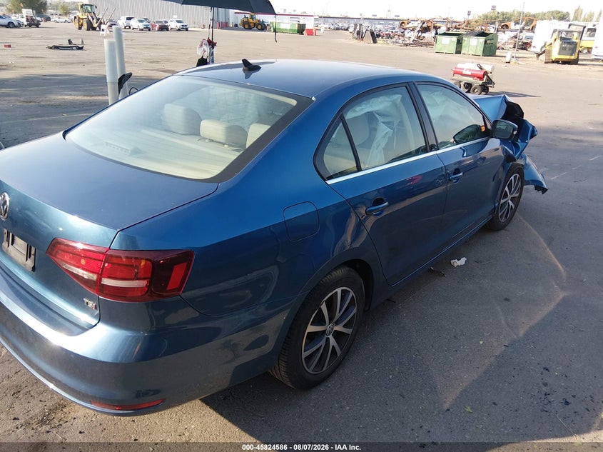Vin: 3vwdb7aj6hm412439, lot: 46323467, volkswagen jetta 1.4t se 20174