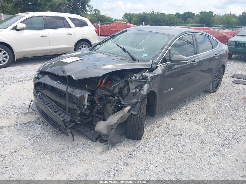 Vin: 3fa6p0ru9jr147260, lot: 46323468, ford fusion hybrid titanium 20182
