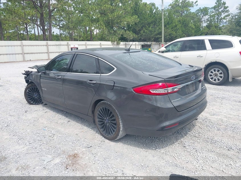Vin: 3fa6p0ru9jr147260, lot: 46323468, ford fusion hybrid titanium 20183