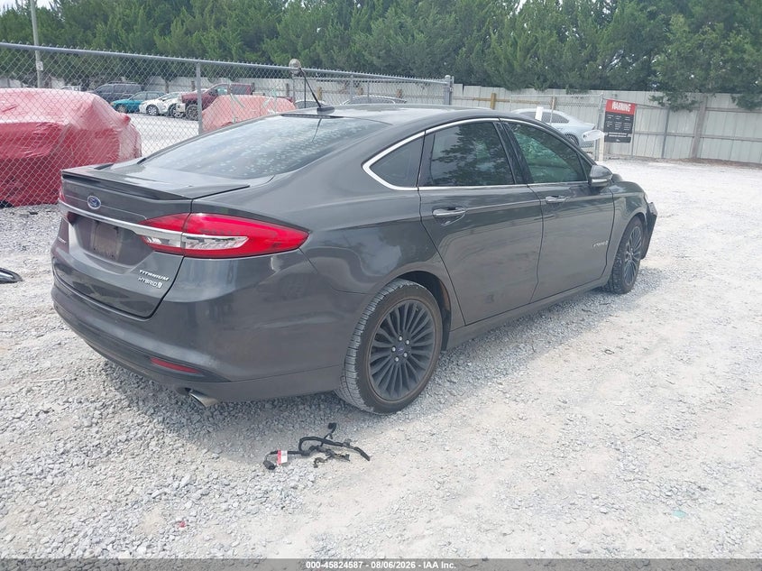 Vin: 3fa6p0ru9jr147260, lot: 46323468, ford fusion hybrid titanium 20184