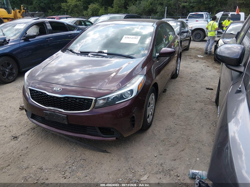 Vin: 3kpfk4a77je246379, lot: 46323473, kia forte lx 20182