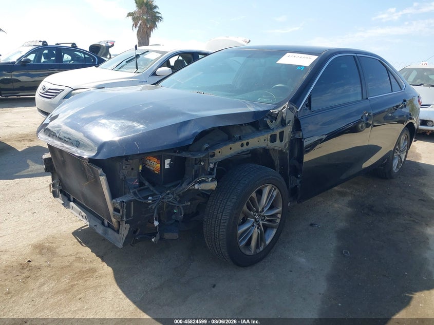 Vin: 4t1bf1fk1hu747287, lot: 46323480, toyota camry se 20172