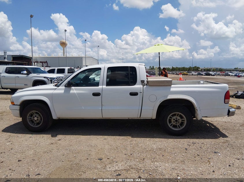 DODGE DAKOTA 2000 VIN 1B7GL2AN3YS682965