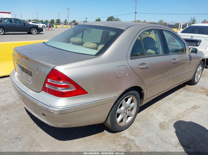 2003 MERCEDES-BENZ C 240 auction photo 4