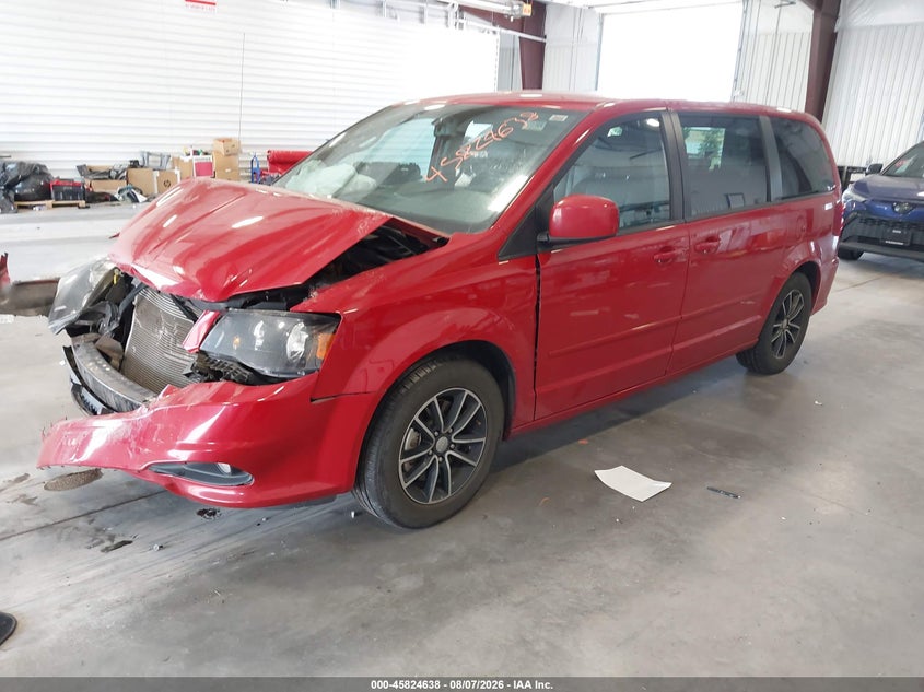 Vin: 2c4rdgcg8gr276729, lot: 46323519, dodge grand caravan sxt 20162