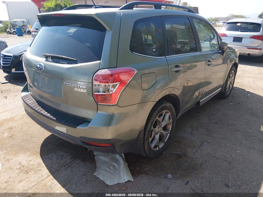 Vin: jf2sjauc3fh425465, lot: 46323521, subaru forester 2.5i touring 20154