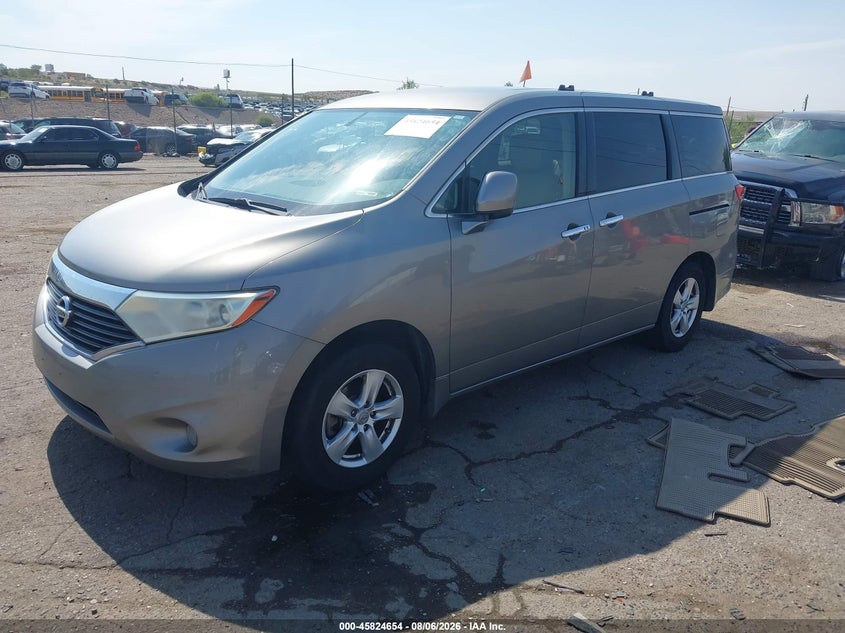 Vin: jn8ae2kp6d9070362, lot: 46323535, nissan quest sv 20132