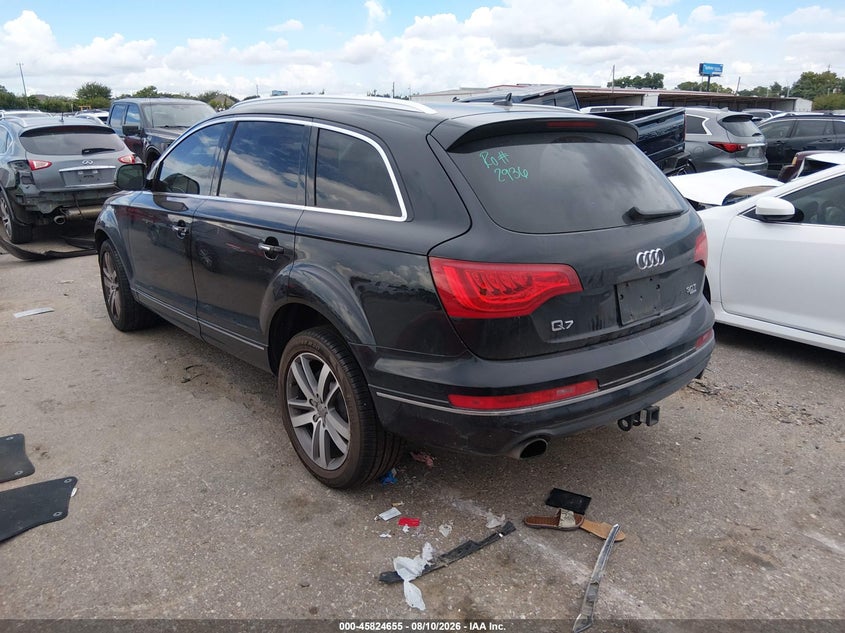 Vin: wa1lgafe9fd028103, lot: 46323536, audi q7 3.0t premium 20153