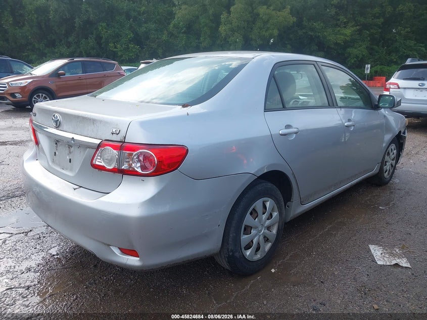 Vin: jtdbu4ee6b9142313, lot: 46323565, toyota corolla le 20114