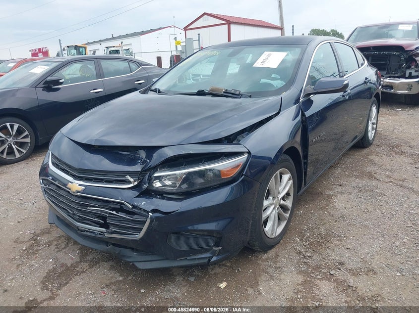 Vin: 1g1ze5st1gf288866, lot: 46323571, chevrolet malibu 1lt 20162