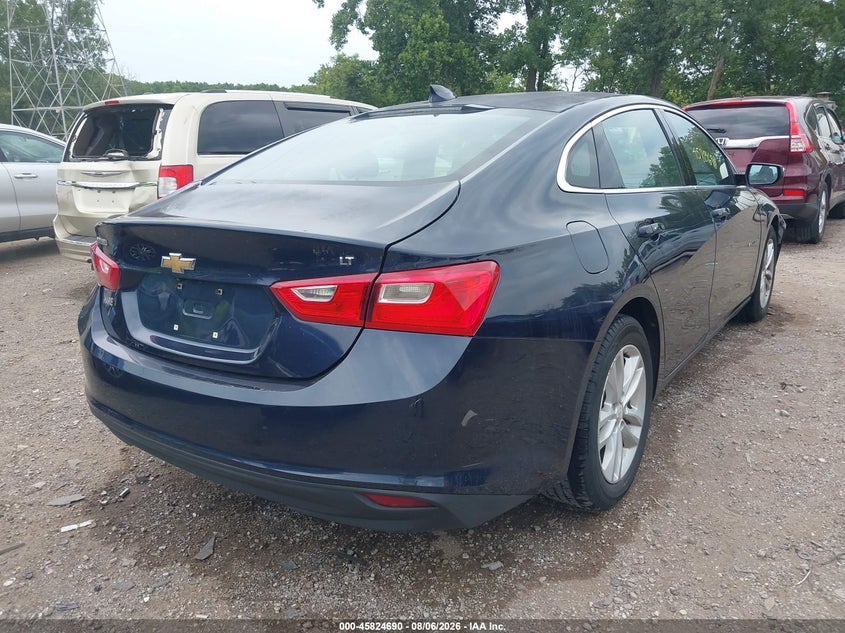 Vin: 1g1ze5st1gf288866, lot: 46323571, chevrolet malibu 1lt 20164