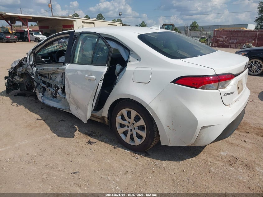 Vin: jtdbcmfe5p3021249, lot: 46323586, toyota corolla hybrid le 20233