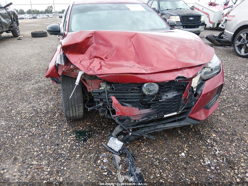 NISSAN SENTRA 2022 VIN 3N1AB8DV7NY250712