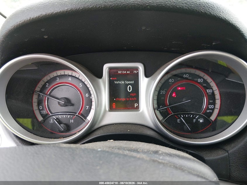 2017 DODGE JOURNEY SXT AWD 3.6L V-6 DOHC, VVT, 283HP